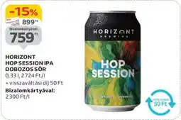 Auchan Horizont Hop Session IPA Dobozos Sör ajánlat