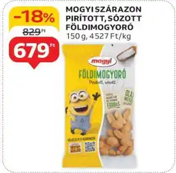 Auchan Mogyi Szárazon Pirított, Sózott Földimogyoró ajánlat