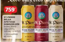 Auchan ST. PIERRE BELGA APÁTSÁGI DOBOZOS SÖR ajánlat