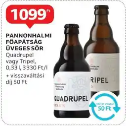 Auchan Pannonhalmi Főapátság üveges sör ajánlat