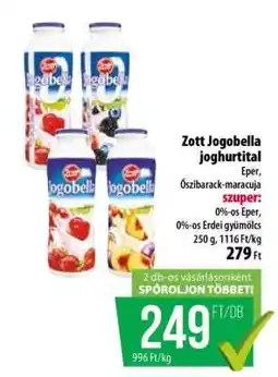 Coop Zott Jogobella joghurital ajánlat