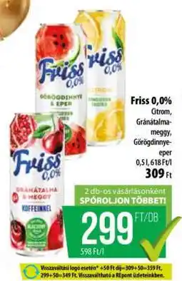 Coop Friss 0,0% ajánlat