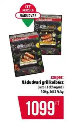 Coop Nádudvari grillkolbász ajánlat