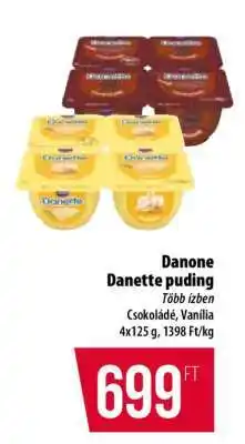 Coop Danone Danette puding ajánlat
