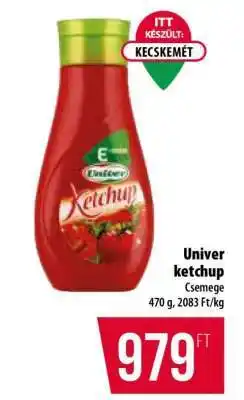 Coop UNIVER Ketchup ajánlat