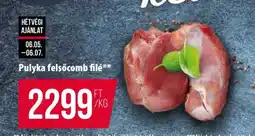 Coop Pulyka felsőcomb filé ajánlat
