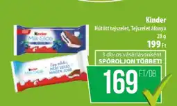 Coop Kinder Hűtött tejszelet, Tejszelet áfonya ajánlat