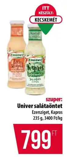 Coop UNIVER SALÁTAÖNTET ajánlat