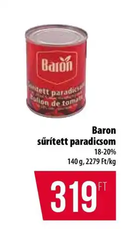 Coop Baron sűrített paradicsom ajánlat