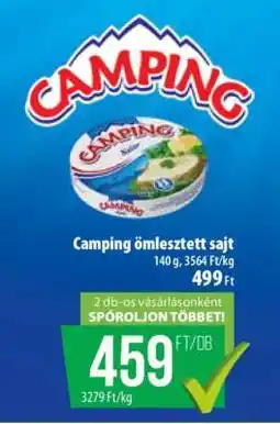 Coop Camping ömlesztett sajt ajánlat