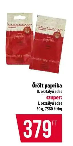 Coop Őrölt paprika ajánlat