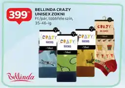 Auchan BELLINDA CRAZY UNISEX ZOKNI ajánlat
