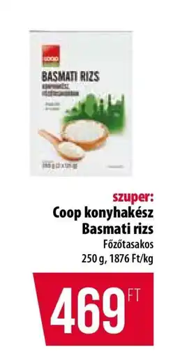 Coop Coop konyhakész Basmati rizs ajánlat