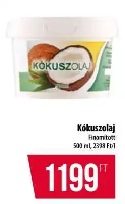 Coop Kókuszolaj ajánlat