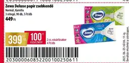 Coop Zewa Deluxe papír zsebkendő ajánlat