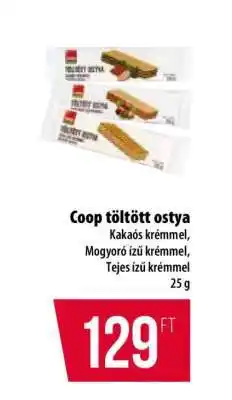 Coop Coop töltött ostya ajánlat