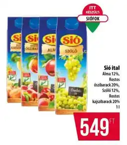 Coop Sió ital ajánlat