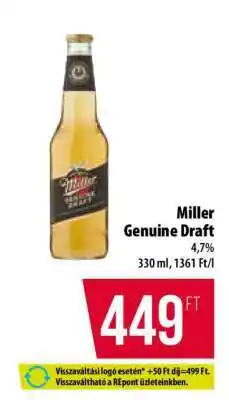 Miller Genuine Draft