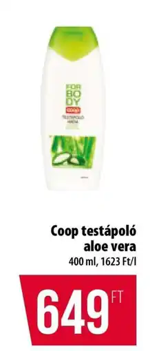 Coop Coop testápoló aloe vera ajánlat