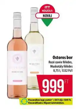 Coop OSTOROS BOR ajánlat