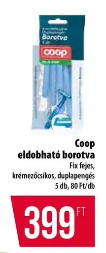 Coop Coop eldobható borotva ajánlat