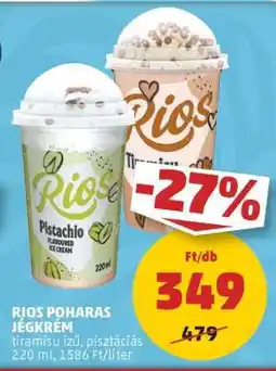 PENNY RIOS POHARAS JÉGKRÉM ajánlat