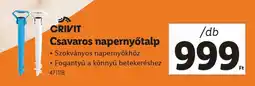Lidl CRIVIT Csavaros napernyőtalp ajánlat