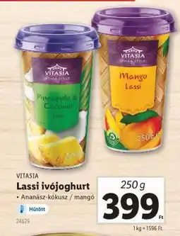 Lidl VITASIA Lassi ivójoghurt ajánlat