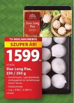 Lidl Vitasia Siao Long Pao, 230 / 250 g ajánlat
