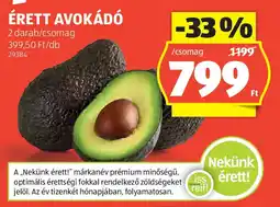 ALDI Érett avokádó ajánlat