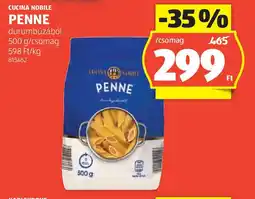 ALDI Cucina nobile penne ajánlat
