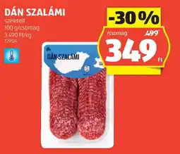 ALDI Dán szalámi ajánlat