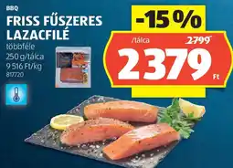 ALDI Bbq friss fűszeres lazacfilé ajánlat