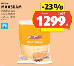 ALDI Milsani maasdam ajánlat