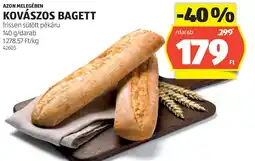 ALDI Azon melegében kovászos bagett ajánlat
