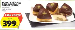 ALDI Dubai krémmel töltött fánk ajánlat