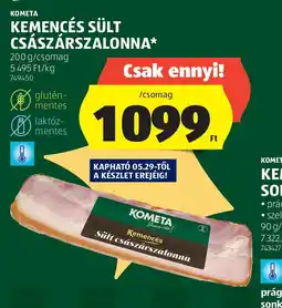 Kometa kemencés sült császárszalonna