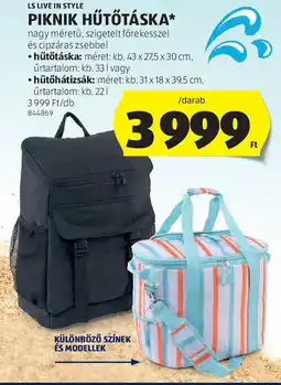 ALDI Ls live in style piknik hűtőtáska ajánlat
