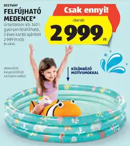 ALDI Bestway felfújható medence ajánlat