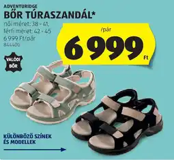 ALDI Adventuridge bőr túraszandál ajánlat