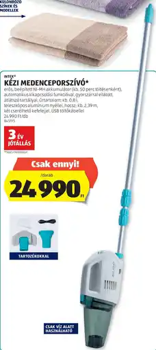 ALDI Intex kézi medenceporszívó ajánlat