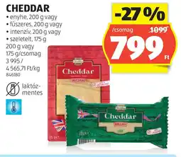 ALDI Cheddar ajánlat