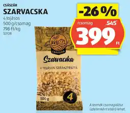 ALDI Császár szarvacska ajánlat