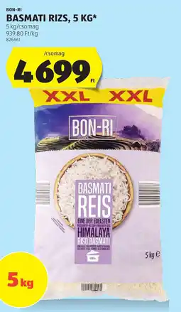 ALDI Bon-ri basmati rizs ajánlat