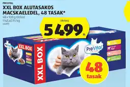 ALDI Prevital xxl box alutasakos macskaeledel ajánlat
