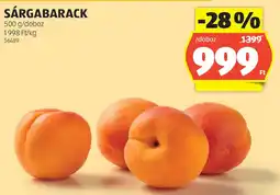 ALDI Sárgabarack ajánlat