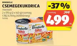ALDI Bonduelle csemegekukorica ajánlat