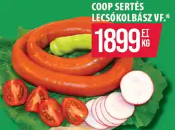 Coop Coop sertés lecsókolbász vf. ajánlat
