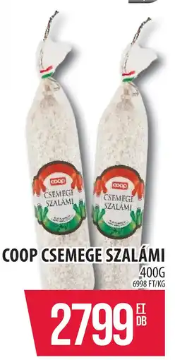 Coop Coop csemege szalámi ajánlat