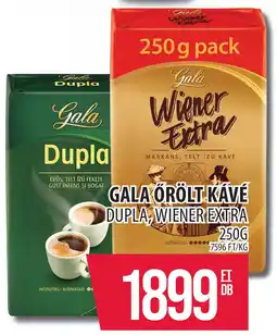 Coop Gala őrölt kávé ajánlat